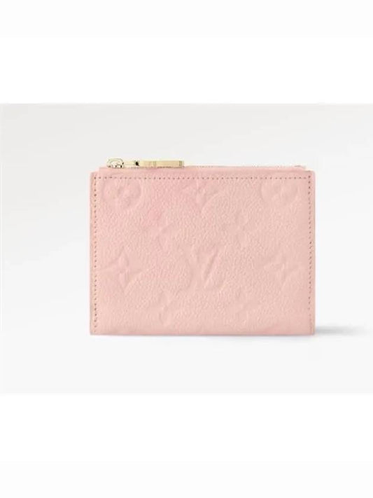 Lisa Monogram Leather Half Wallet Pink - LOUIS VUITTON - BALAAN 2