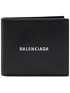 Logo Print Half Wallet Black - BALENCIAGA - BALAAN 2