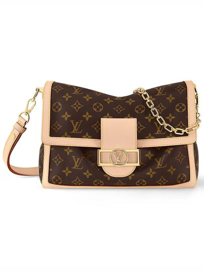 Dauphine Soft GM Monogram Canvas Shoulder Bag Brown - LOUIS VUITTON - BALAAN 2