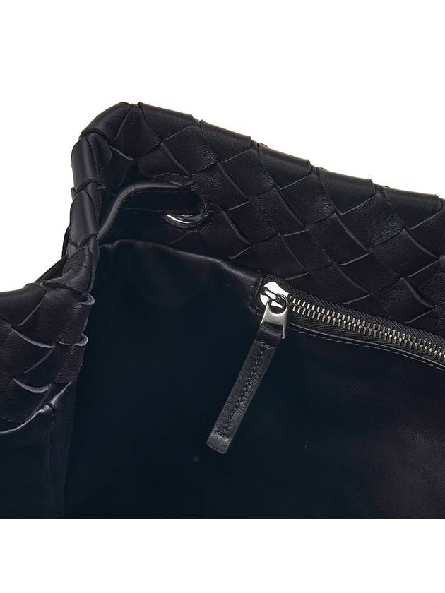 Intrecciato Large Top Handle Tote Bag Black - BOTTEGA VENETA - BALAAN 10