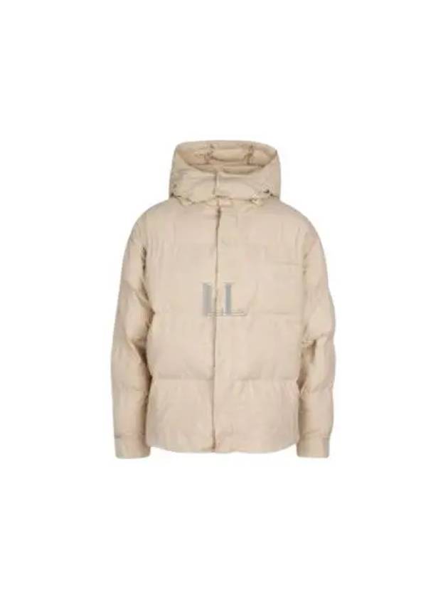 Men's La Doudoune Chemise Hooded Down Short Padding Light Beige - JACQUEMUS - BALAAN 2