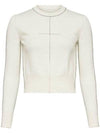 Wool Round Neck Knit Top White - MAISON MARGIELA - BALAAN 2