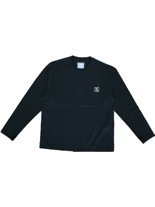 Cotton Long Sleeve T Shirt Black - WOOYOUNGMI - BALAAN 3