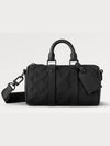 Keepall Bandouliere 25 Taurillon Monogram Tote Bag Black - LOUIS VUITTON - BALAAN 2