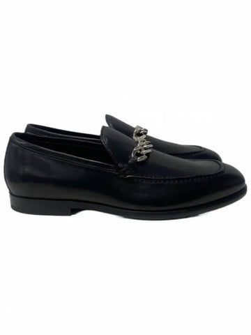 MARTI ZAOBLACK chain loafer black Jimmy Choo - JIMMY CHOO - BALAAN 1