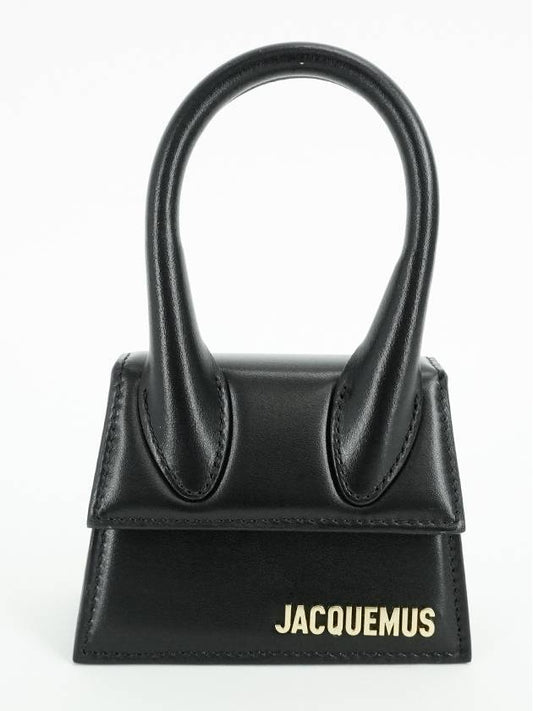 Jacquemus Le Chiquito mini bag cross leather black 21H213BA0013000 - JACQUEMUS - BALAAN 1