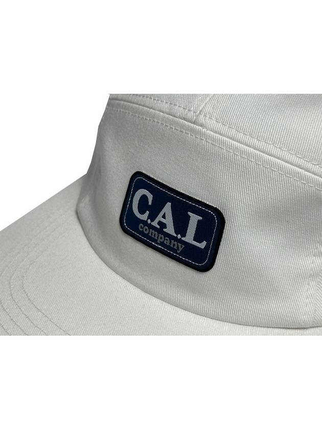 Logo label camp cap White - CASEALOT - BALAAN 5