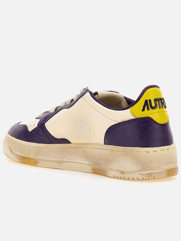 Medalist Super Vintage Low Top Sneakers Purple - AUTRY - BALAAN 4