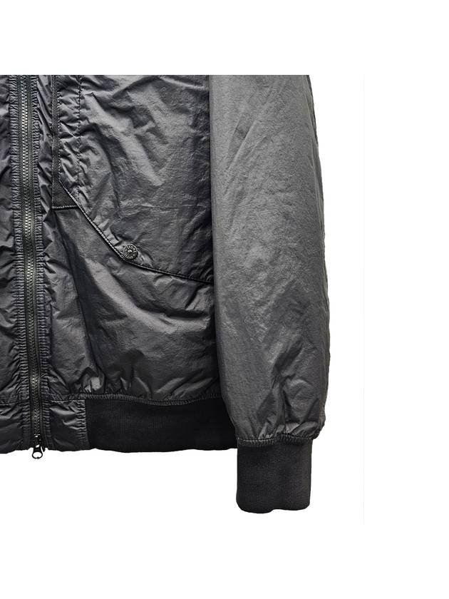 Garment Dyed Crinkle Reps Jacket Black - STONE ISLAND - BALAAN 5