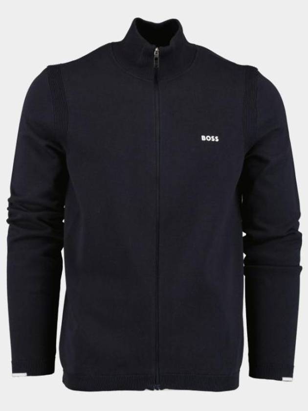 Ever X Full Zip-Up Jacket Navy - HUGO BOSS - BALAAN 2