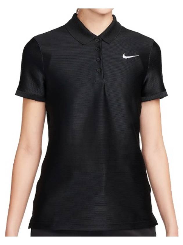 Golf Dri-Fit Victory Short Sleeve Polo Shorts Black - NIKE - BALAAN 2