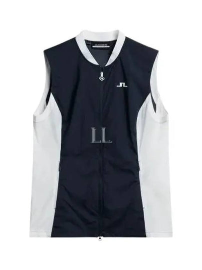 Thorine Windproof Vest Navy - J.LINDEBERG - BALAAN 2