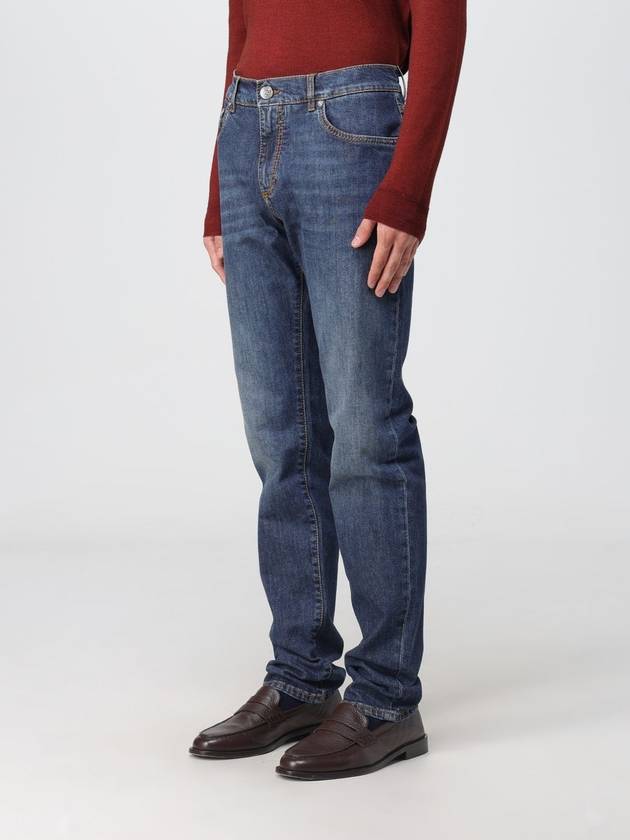 Jeans Etro in denim di cotone stretch - ETRO - BALAAN 4