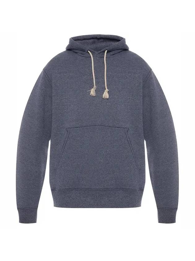 Logo Patch Hoodie Navy - ACNE STUDIOS - BALAAN 1