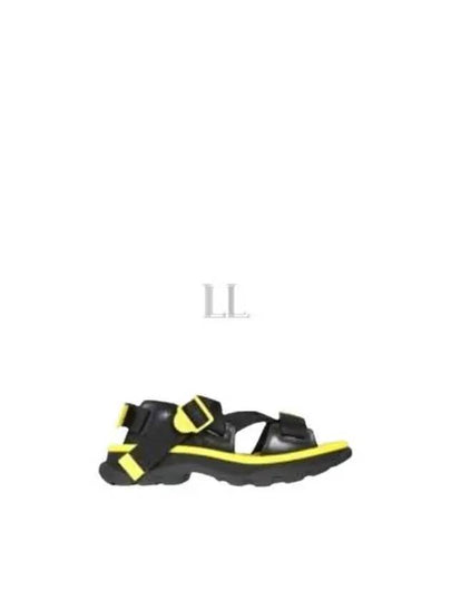 Tread Velcro Sandals Yellow Black - ALEXANDER MCQUEEN - BALAAN 2