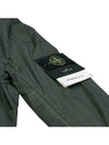 Men's Wappen Patch Zip-Up Bomber Jacket Green - STONE ISLAND - BALAAN 9