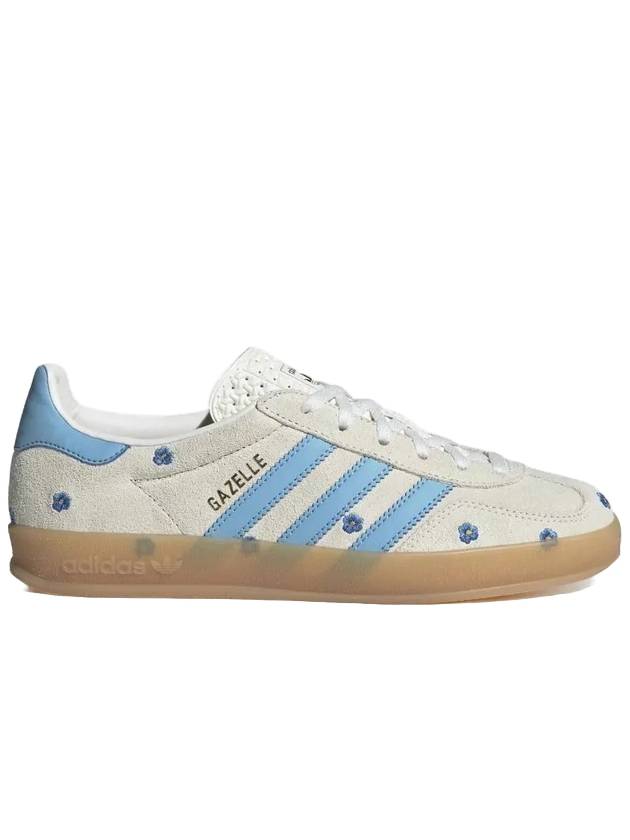 Gazelle Indoor Floral Low Top Sneakers White - ADIDAS - BALAAN 1