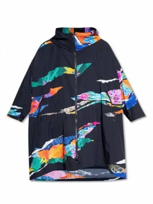 multi-pattern printed hooded coat - Y-3 - BALAAN 2