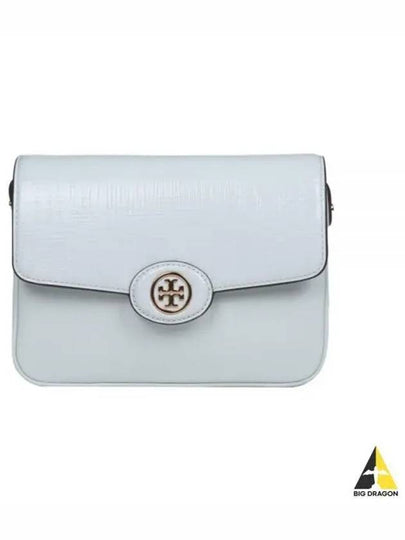 Robinson Spazzolato Convertible Shoulder Bag Blue - TORY BURCH - BALAAN 2