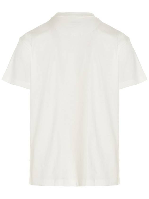 Logo Patch Cotton Short Sleeve T-Shirt 3 Pack White - JIL SANDER - BALAAN 4