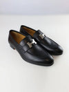 Paris Loafers Black - HERMES - BALAAN 6