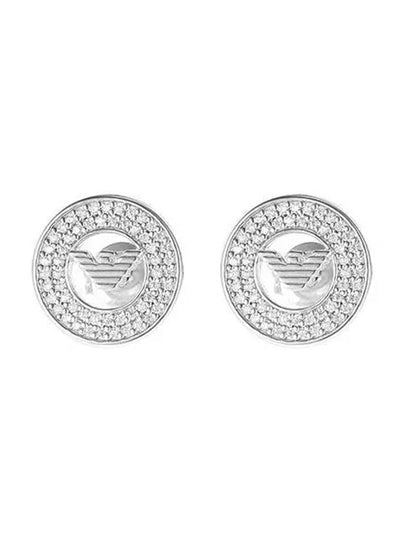 Stud Earrings Silver - EMPORIO ARMANI - BALAAN 2