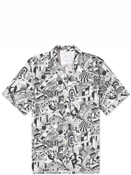 Print Casual Shirt M2R695UM2196601 B0710992733 - PAUL SMITH - BALAAN 2