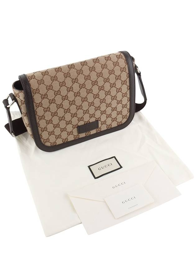 449172 GG Canvas Flap Messenger Cross Bag 34171Y - GUCCI - BALAAN 8