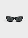 Eyewear Monochrome Acetate Sunglasses Black - CELINE - BALAAN 2