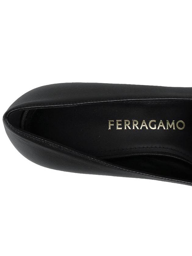 Double bow loafers black - SALVATORE FERRAGAMO - 9