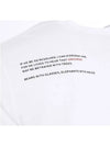 Men's Alphabet Print Long Sleeve T-Shirt White - BURBERRY - BALAAN 9