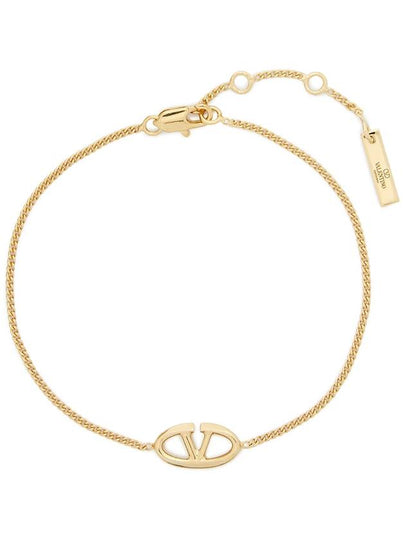 V Logo Men Chain Bracelet J0R93MET CS4 - VALENTINO - BALAAN 2