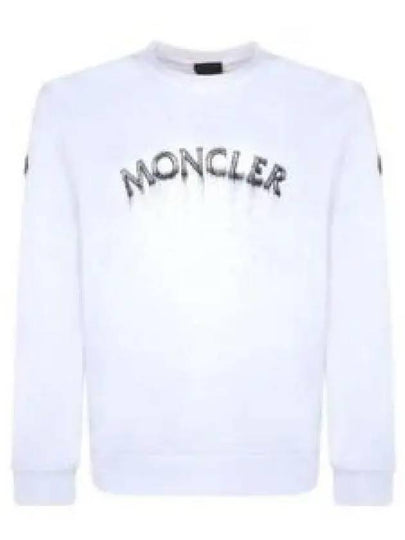 24 8G00004 809KR 001 Logo Patch Sweatshirt 1240083 - MONCLER - BALAAN 1