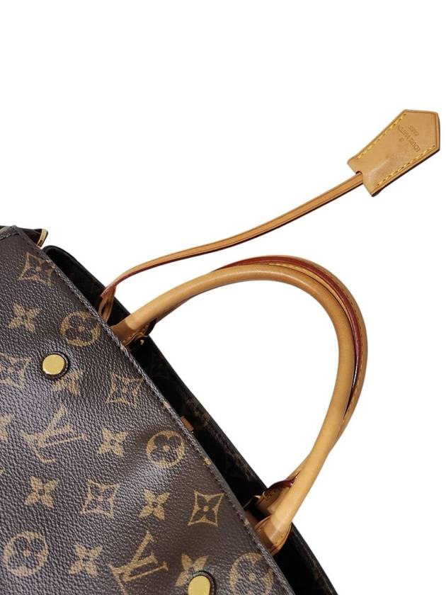 M41067 Monogram Canvas Montaigne GM Tote Bag Strap - LOUIS VUITTON - BALAAN 9