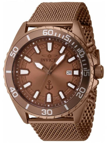 Invicta Ocean Voyage Quartz Brown Dial Men's Watch 46273 - INVICTA - BALAAN 1