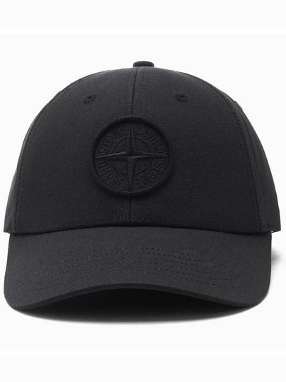 6 Panel Ball Cap Black - STONE ISLAND - BALAAN 2