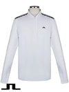 Tech Bridge Layer Half Zip Up Long Sleeve T-Shirt White - J.LINDEBERG - BALAAN 3