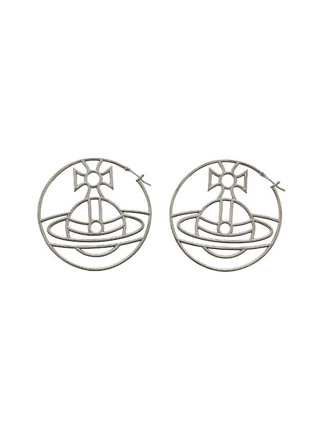 Alina Earrings Silver - VIVIENNE WESTWOOD - BALAAN 3