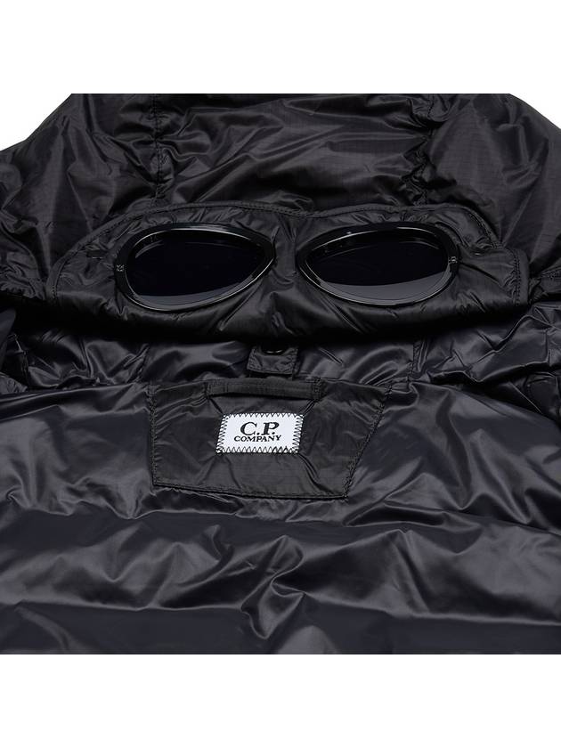 D.D. Shell Goggles Down Vest Black - CP COMPANY - BALAAN 10