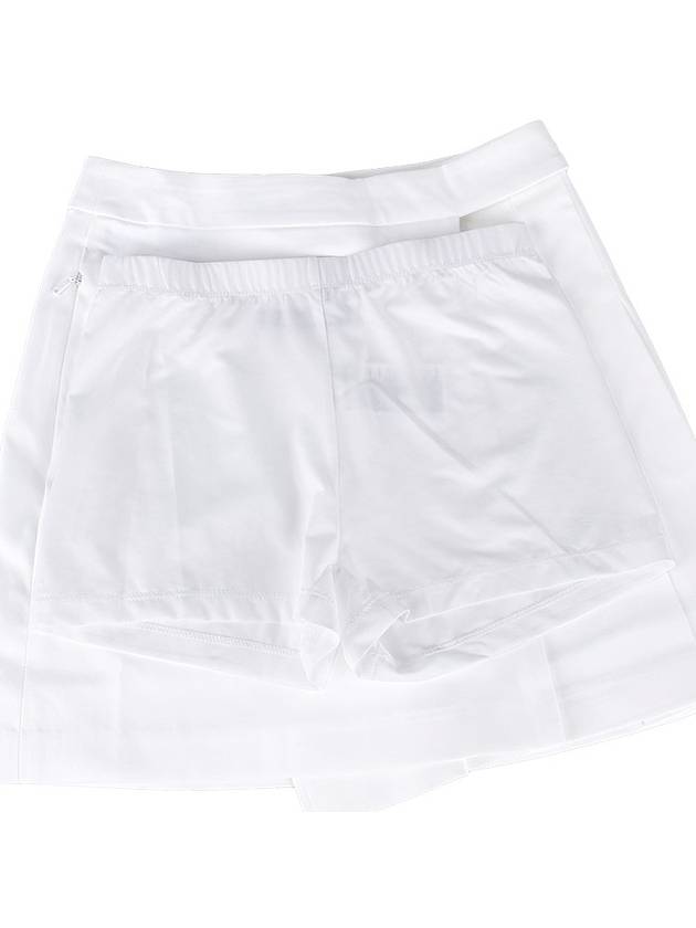 Women's Cataleya Pleated Skirt White - J.LINDEBERG - BALAAN 10