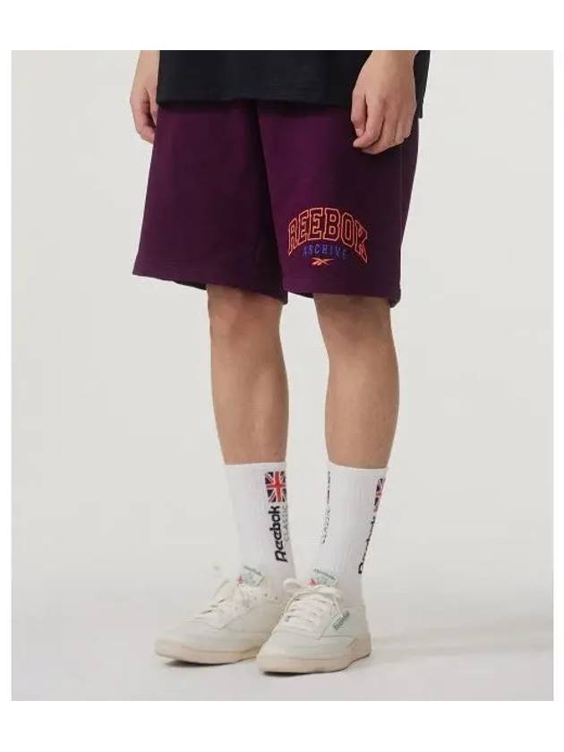 Vector 93 Archives Shorts Purple - REEBOK - BALAAN 1