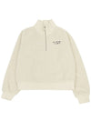 Embroider Logo Sweatshirt Ivory - SPORTY & RICH - BALAAN 2