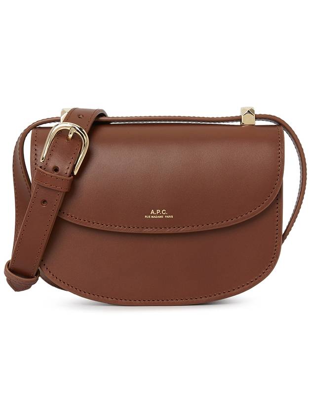 Gen?ve Mini Cross Bag Brown - A.P.C. - BALAAN.