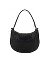 Intrecciato Gemelli Medium Tote Bag Black - BOTTEGA VENETA - BALAAN 1