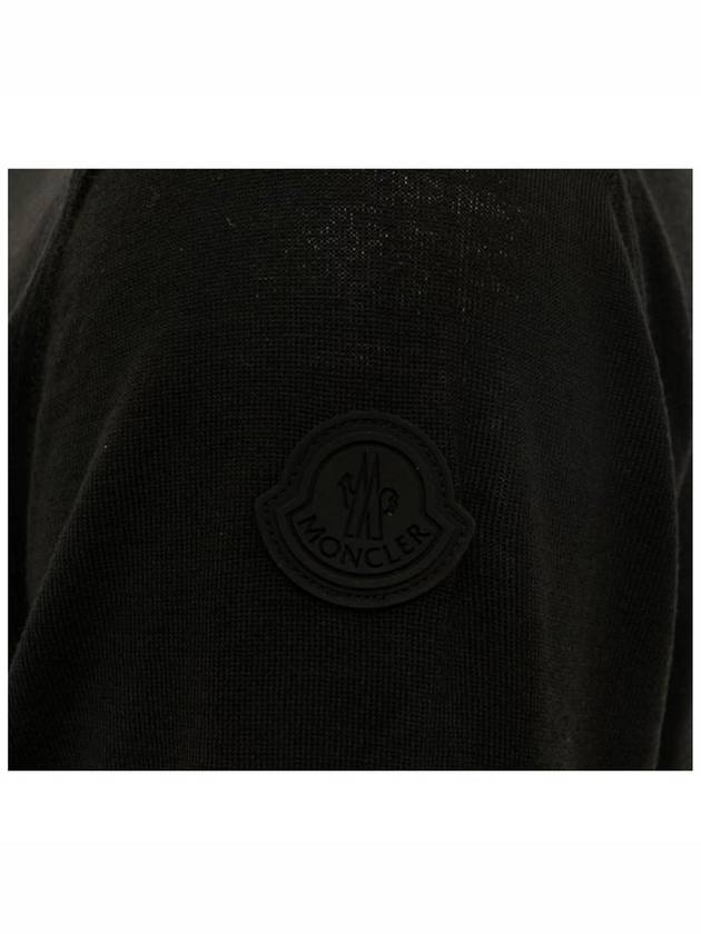 Men's Logo Wappen Sweatshirt Black 9C00029 M1180 999 - MONCLER - BALAAN 4