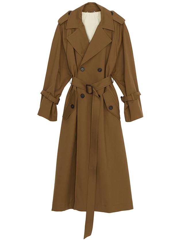 Barni Trench Coat Brown - MAX MARA - BALAAN 2