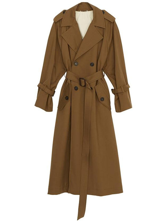 Barni Trench Coat Brown - MAX MARA - BALAAN 2