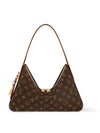 Slouchy PM Monogram Shoulder Bag Brown - LOUIS VUITTON - BALAAN 6