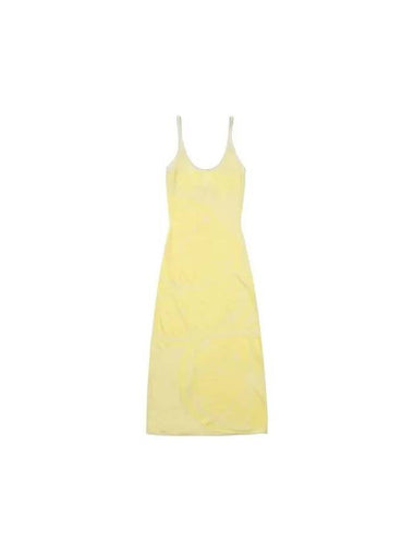 Women's Lemons On A Plate Sleeveless Long Dress Yellow - HOUSE OF SUNNY - BALAAN 1