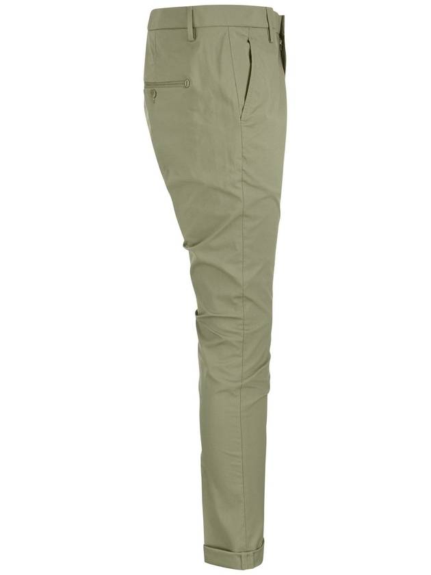 Casual Pants UP235PS0020UXXXDU 656 Green - DONDUP - BALAAN 4